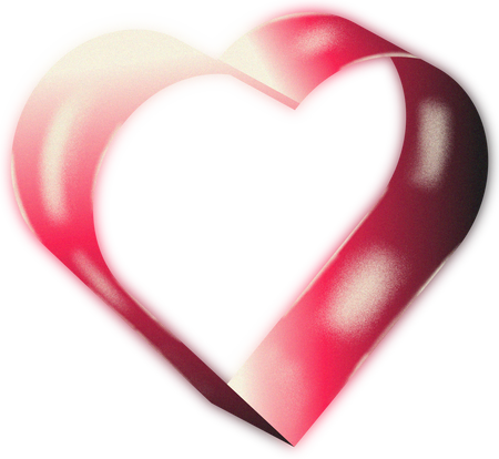 Gradient Heart Shape