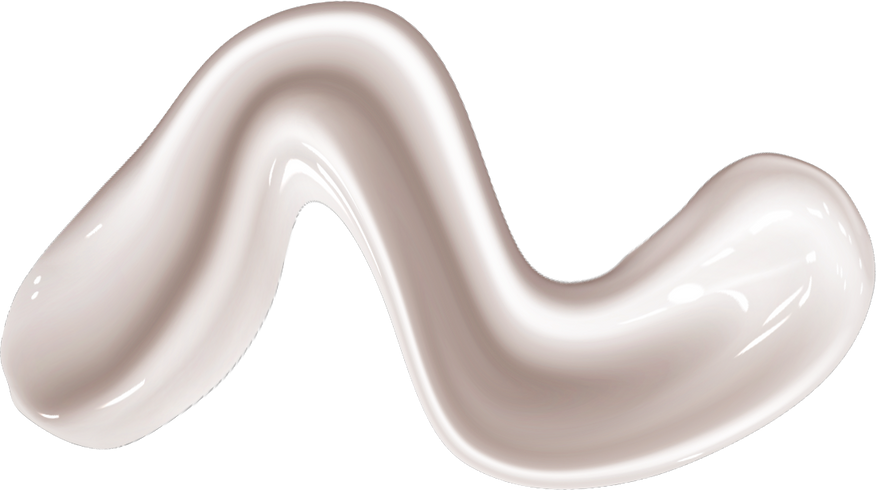 3D Makeup & Beauty Product Smears Eye Cream